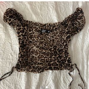 Tiger Mist Leopard Top 🤍